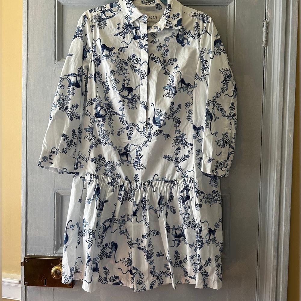 Saloni 100% Cotton Monkey Dress